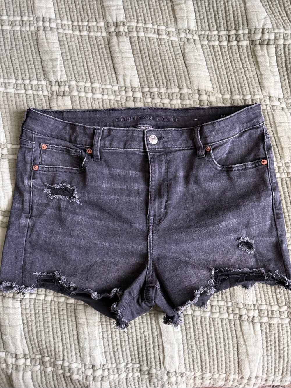 American Eagle Outfitters High Rise Jean Shorts
